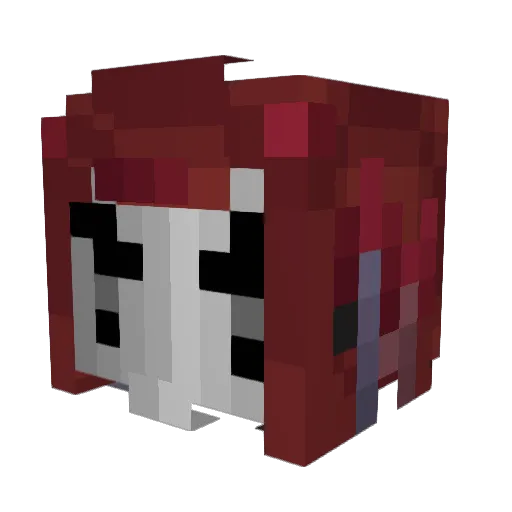 DnyNasty Minecraft avatar head, 3D render