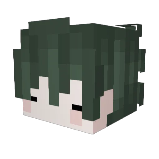 DoDohy30n Minecraft avatar head, 3D render