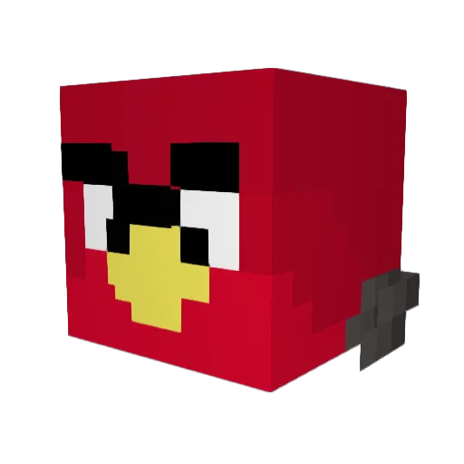 DoMichi1 Minecraft avatar head, 3D render