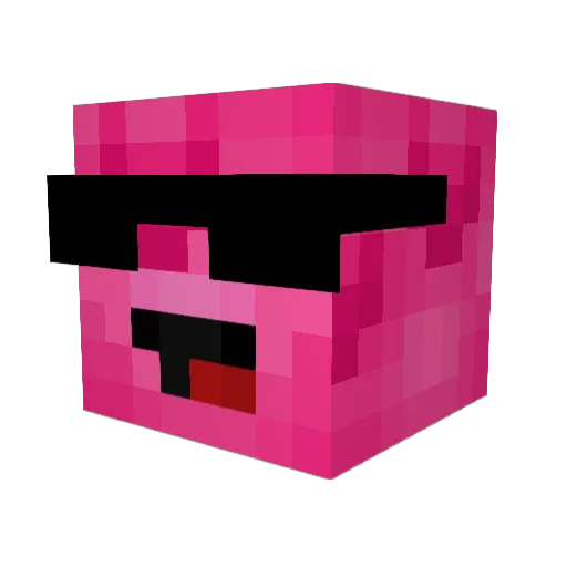 DoRiiToS_DreamZ Minecraft avatar head, 3D render