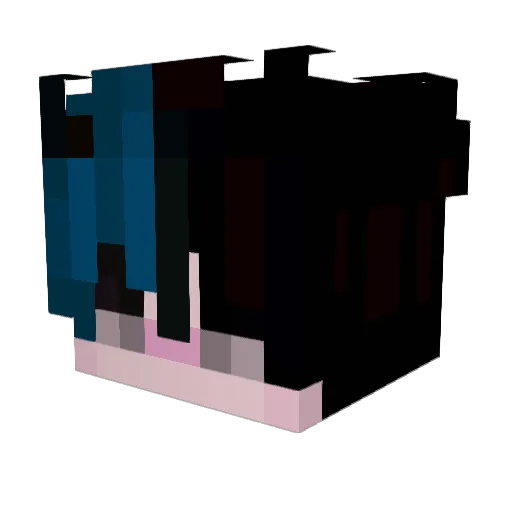 DoYouSpeakBens Minecraft avatar head, 3D render