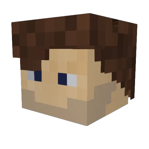 Do_Go0d Minecraft avatar head, 3D render