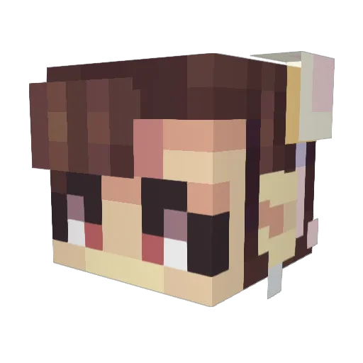 Doala_Leo Minecraft avatar head, 3D render