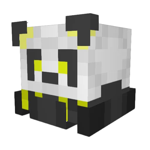 Doalingdragon Minecraft avatar head, 3D render