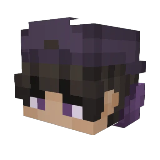 Dobbo19 Minecraft avatar head, 3D render