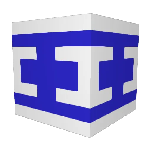 Dobby666 Minecraft avatar head, 3D render
