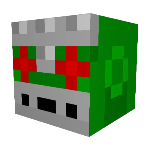DocAlexander Minecraft avatar head, 3D render