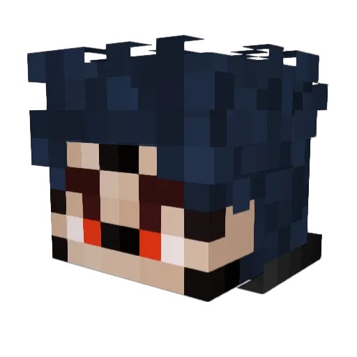 DocBright2005 Minecraft avatar head, 3D render