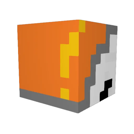 DocHoliday1975 Minecraft avatar head, 3D render
