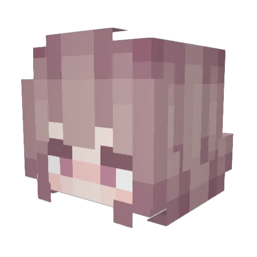 DocVar3n Minecraft avatar head, 3D render
