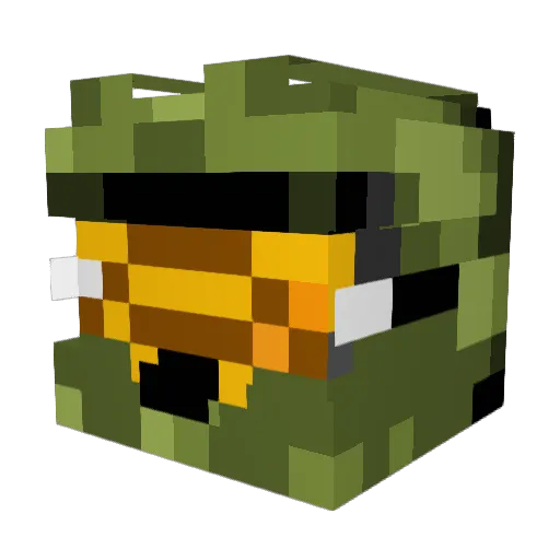 DocWeed420 Minecraft avatar head, 3D render