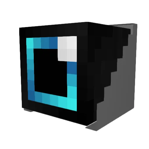 Doc_Eyere_Oc Minecraft avatar head, 3D render
