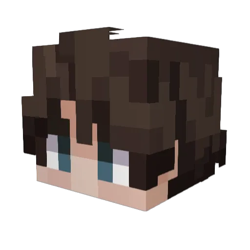 Doc_Respect Minecraft avatar head, 3D render