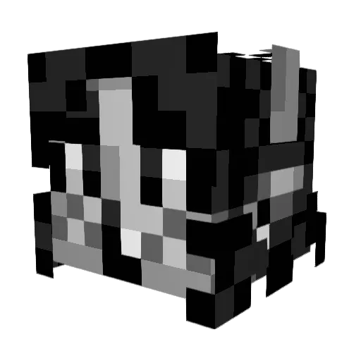 DoctorBrewer Minecraft avatar head, 3D render
