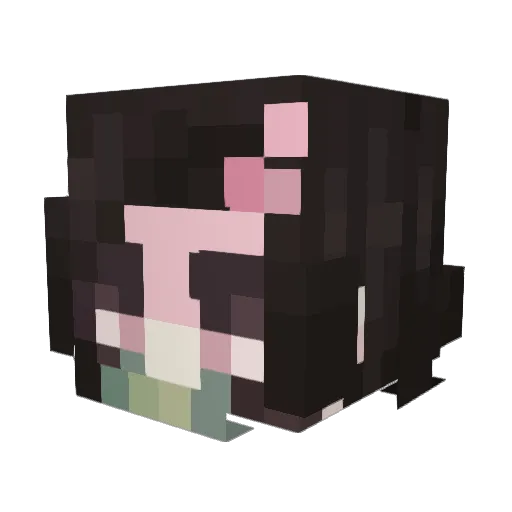 DoctorDeath7139 Minecraft avatar head, 3D render