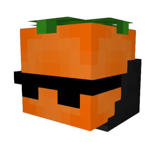DoctorDyna Minecraft avatar head, 3D render