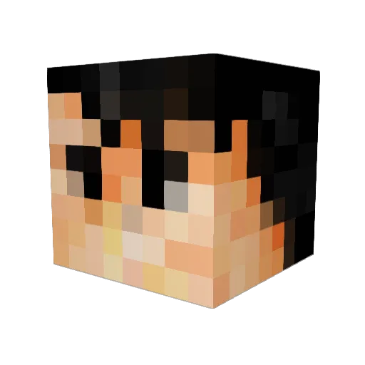 DoctorGrumbles Minecraft avatar head, 3D render