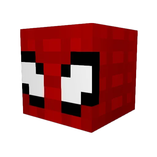 DoctorHBG15 Minecraft avatar head, 3D render