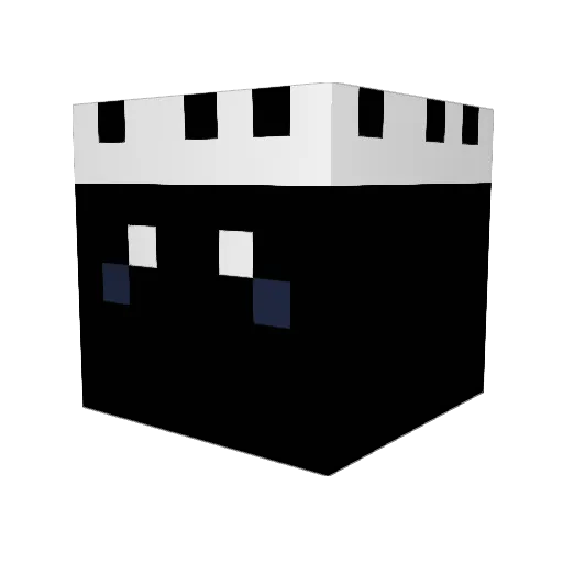 DoctorHarlow Minecraft avatar head, 3D render