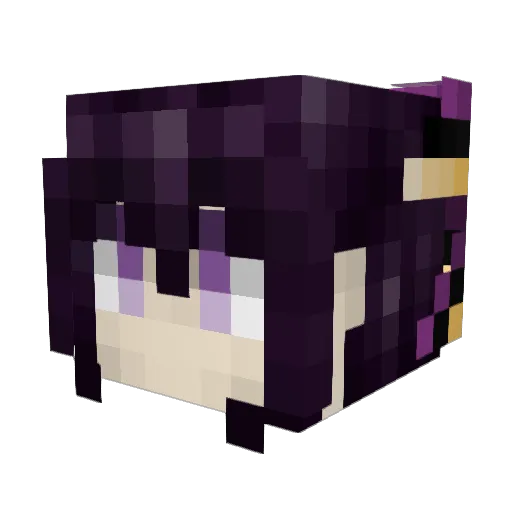 DoctorMario_ Minecraft avatar head, 3D render