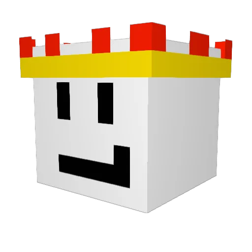 DoctorNinja1 Minecraft avatar head, 3D render