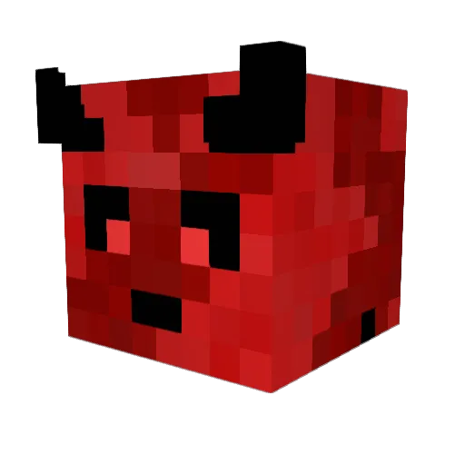DoctorSpark Minecraft avatar head, 3D render