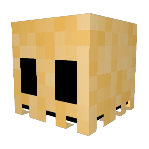 DoctorYT Minecraft avatar head, 3D render
