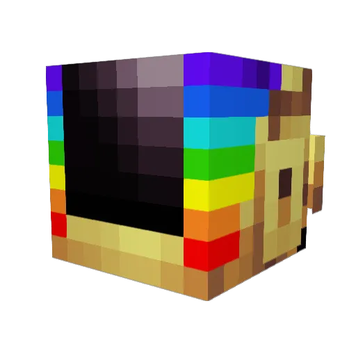 Doctor_Diddler Minecraft avatar head, 3D render