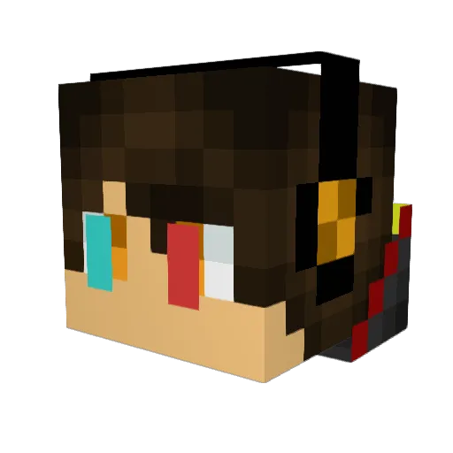 Doctor_Drew7 Minecraft avatar head, 3D render