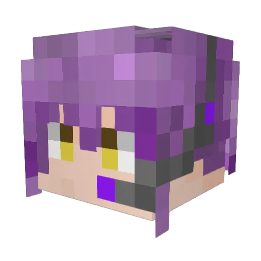 Doctor_FU Minecraft avatar head, 3D render
