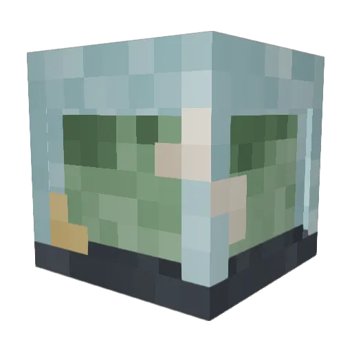 Doctor_Faraday Minecraft avatar head, 3D render