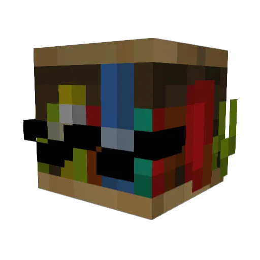 Doctor_Incognito Minecraft avatar head, 3D render