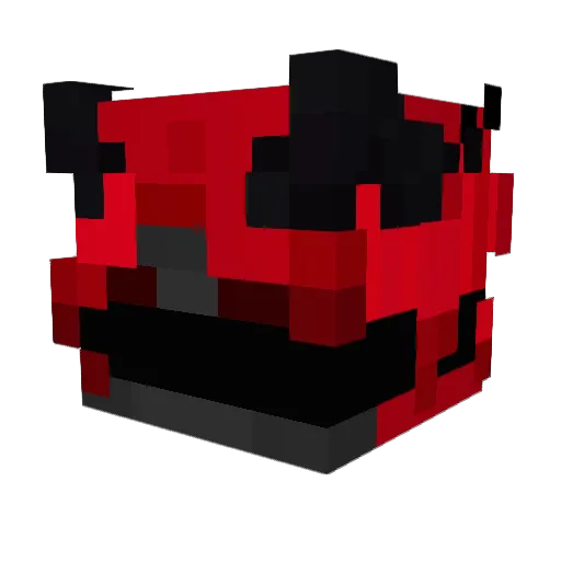 Doctor_Zypher Minecraft avatar head, 3D render