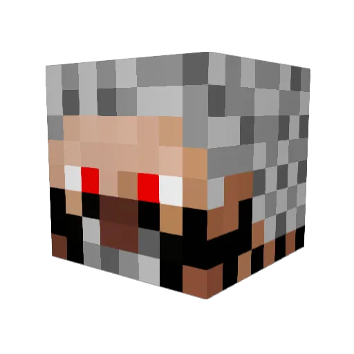 Doctor__CYBER Minecraft avatar head, 3D render