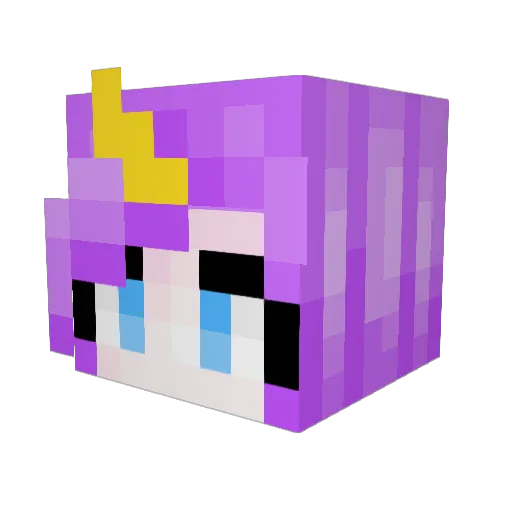 DodderyData303 Minecraft avatar head, 3D render