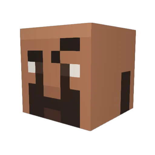 Minecraft-Avatar von DoddoShow: Kopf als 3D-Render