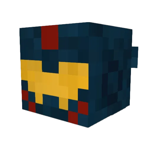 DoemaargamesYT Minecraft avatar head, 3D render