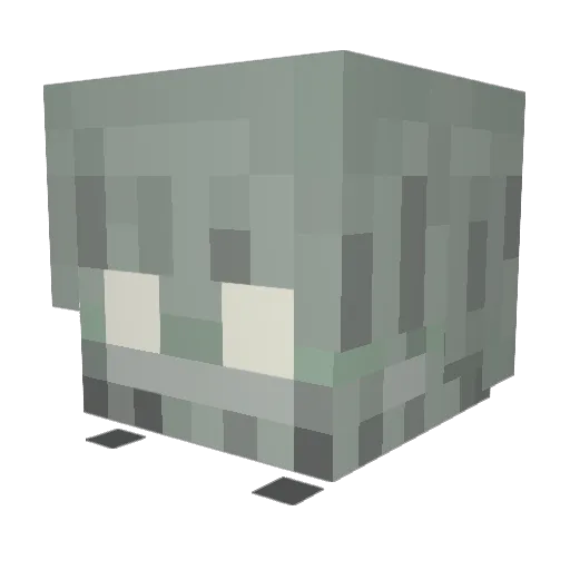 Doesgeim Minecraft avatar head, 3D render
