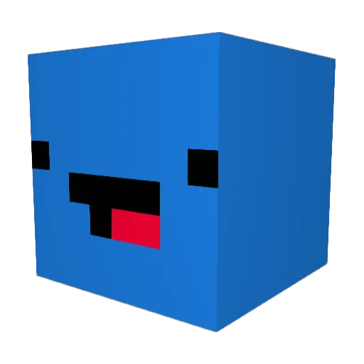 Dofka9956 Minecraft avatar head, 3D render