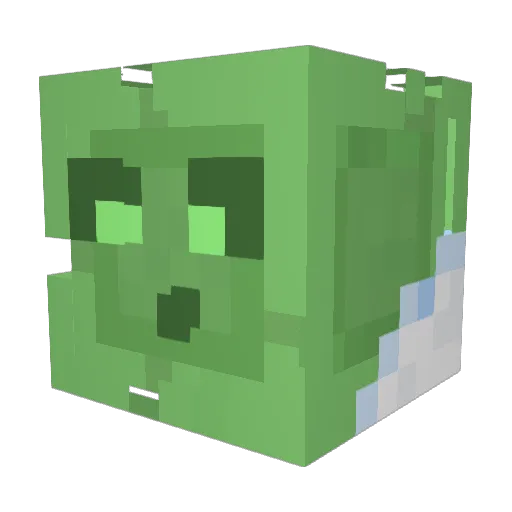 Dog49832 Minecraft avatar head, 3D render