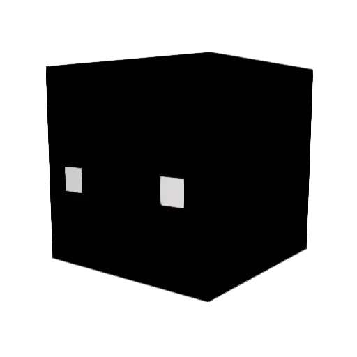 DogWaterDemon Minecraft avatar head, 3D render