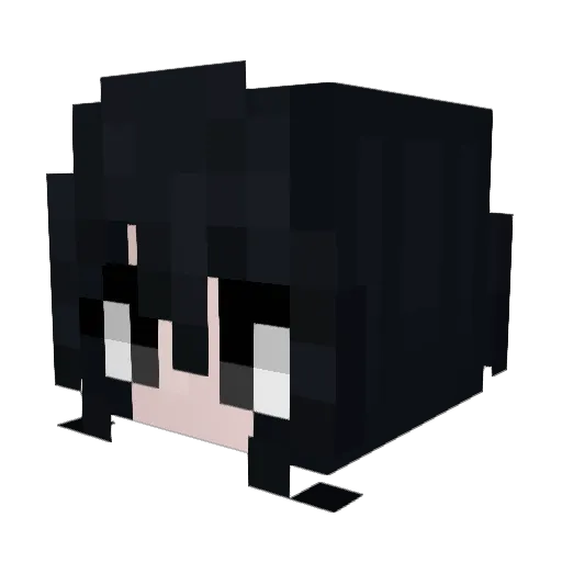 Dog_Zeeuoo Minecraft avatar head, 3D render