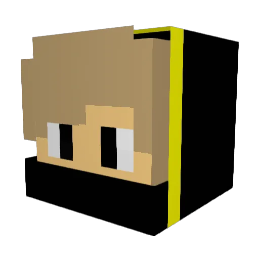 Dogan_TR21 Minecraft avatar head, 3D render
