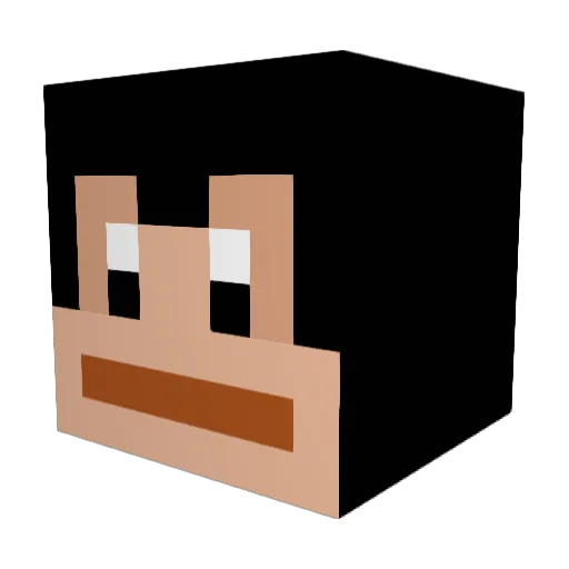 Doge9924 Minecraft avatar head, 3D render