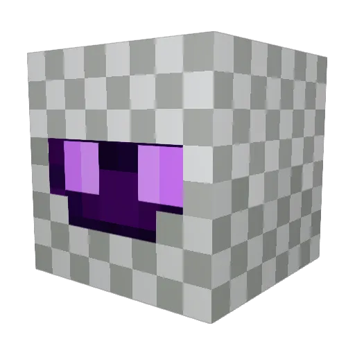 DogeBread480 Minecraft avatar head, 3D render