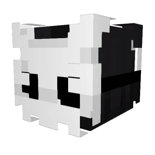 DogeLord2013 Minecraft avatar head, 3D render
