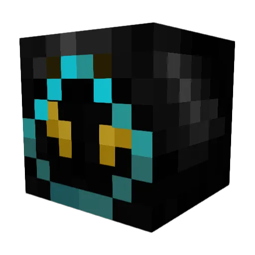 DogeLord Minecraft avatar head, 3D render