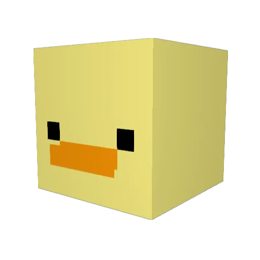 DogePlaYGooD Minecraft avatar head, 3D render