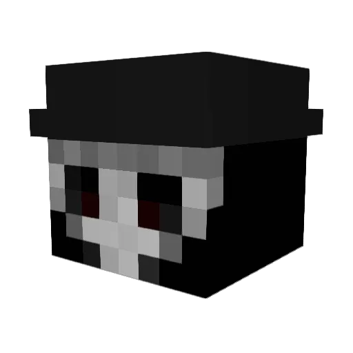 DogeyDogey10 Minecraft avatar head, 3D render