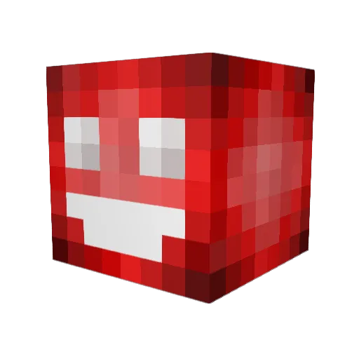 Doggmeat Minecraft avatar head, 3D render